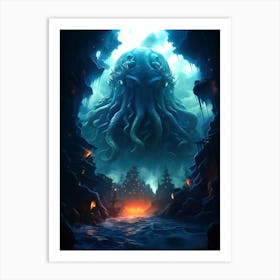 Octopus 3 Art Print