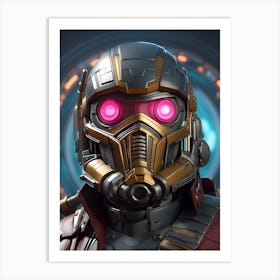 Guardians Of The Galaxy Star Lord Art Print