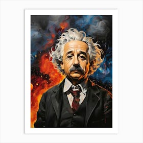 Albert Einstein Art Print