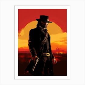 Red Dead Redemption 13 Art Print