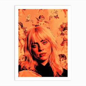 Angels Billie Eilish Art Print