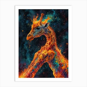 Giraffe 61 Art Print