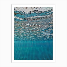 Under The Water Art Print