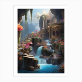 Fantasy Landscape Art Print