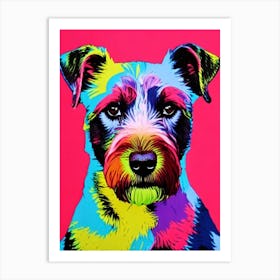 German Wirehaired Pointer Andy Warhol Style Dog Art Print