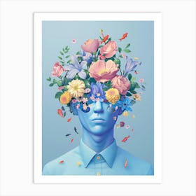 Flower Head 5 Art Print