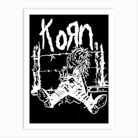 Korn METAL BAND Art Print