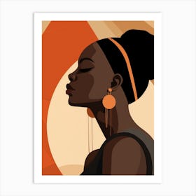 African Woman 57 Art Print