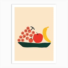 Fruit Bowl Art Print