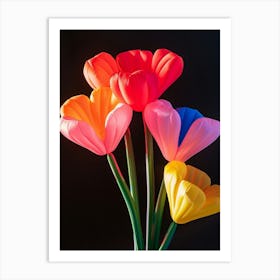 Bright Inflatable Flowers Buttercup 1 Art Print