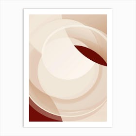 Abstract Circles 110 Art Print