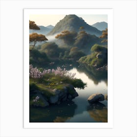 Nature Scenery Art Print