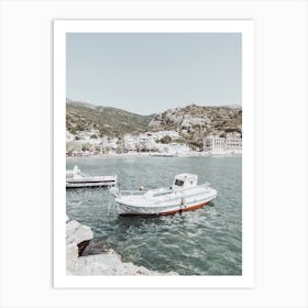 Ikaria, Coastal Tranquility Art Print