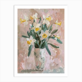 A World Of Flowers Daffodils 4 Painting Art Print