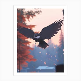 Bird In Flight 7 Art Print