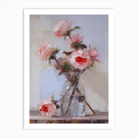 Roses Oil Painiting Art Print