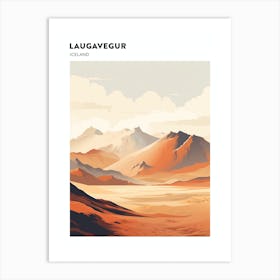 Laugavegur Iceland 1 Hiking Trail Landscape Poster Art Print