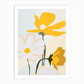 Yellow Flowers Art Print