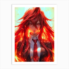 Rias High School DxD Art Print