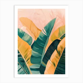 Tropical Leaves 58 Art Print