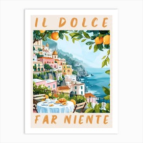 Il Dolce Far Niente Art Print