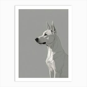 Doberman Pinscher Art Print