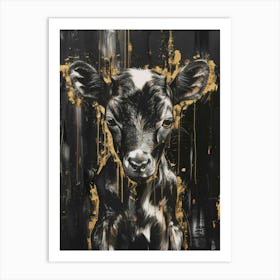 Calf Art Art Print