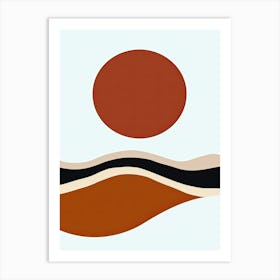 Mexico City Minimal Minimalist Bauhaus Art Print