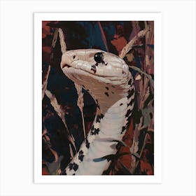 Snake In The Grass Art Print