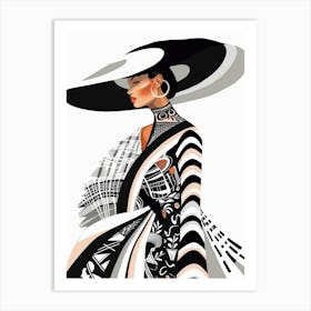 Fashion Illustration 19 Art Print