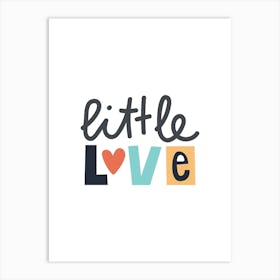 Little Love Neutral Kids Art Print