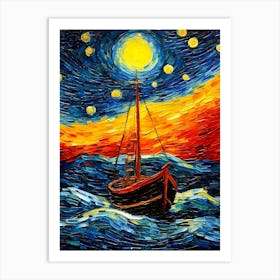 Starry Night 3 Art Print