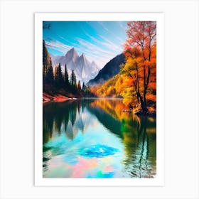 Autumn In The Mountains 30 Art Print