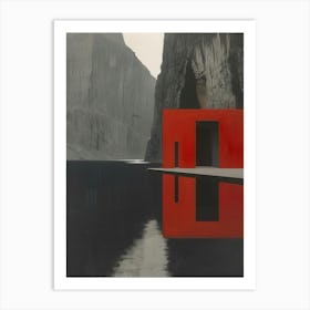 Red House 1 Art Print