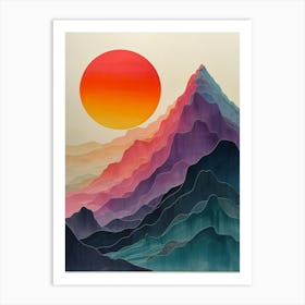 'Sunrise' 116 Art Print