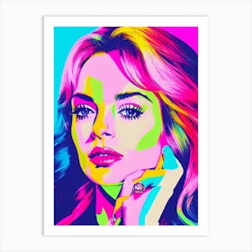 Lindsay Lohan Pop Movies Art Movies Art Print