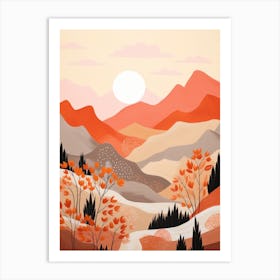 Autumn Landscape 1 Art Print