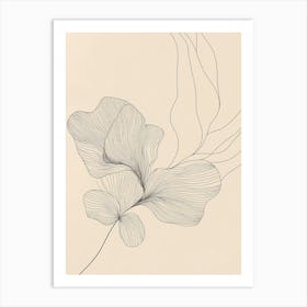 'Peony' Art Print