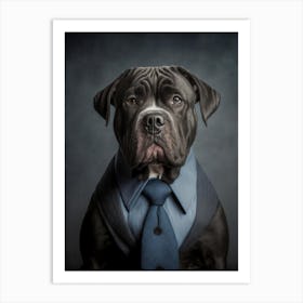Dog In A Suit, Personalized Gifts, Gifts, Gifts for Pets, Christmas Gifts, Gifts for Friends, Birthday Gifts, Anniversary Gifts, Custom Portrait, Custom Pet Portrait, Gifts for Mom, Dog Portrait, Couple Portrait, Family Portrait, Pet Portrait, Portrait From Photo, Gifts for Dad, Gifts for Boyfriend, Gifts for Girlfriend, Housewarming Gifts, Custom Dog Portrait Art Print