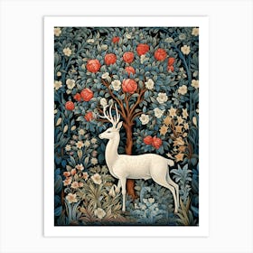 Deer In The Forest 1 Art Print