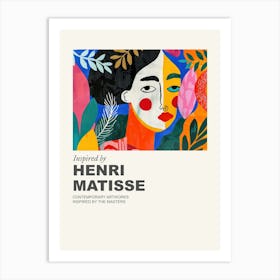 Museum Poster Inspired By Henri Matisse 16 Art Print