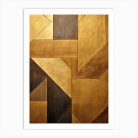 Minimalist Geometry Abstract Illustration 18 Art Print