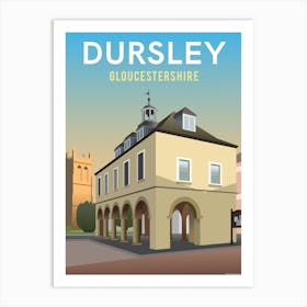 Dursley Market Hall Art Print