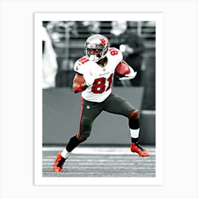 Antonio Brown Of The Tampa Bay Buccaneers Art Print