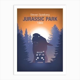 Jurassic Park Art Print