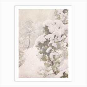 Winter Landscape (1926), Pekka Halonen Art Print