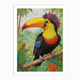 Toucan 35 Art Print