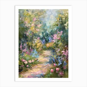  Floral Garden Wild Garden 9 Art Print