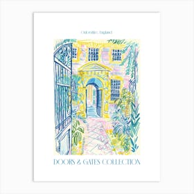 Doors And Gates Collection Oxforshire, England 1 Art Print