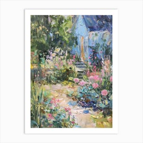  Floral Garden Garden Melodies 10 Art Print